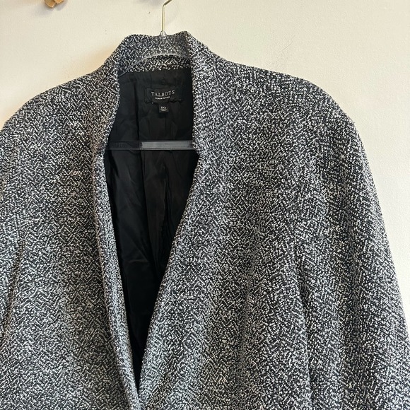 Talbots Black and White Blazer - Picture 7 of 12